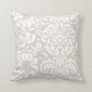 Buscar floral beige cojines Patrón