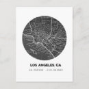 Buscar mapa de los ángeles postales California