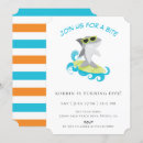 Buscar tiburón invitaciones Chico