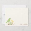 Buscar pájaro tarjetas nota Elegante
