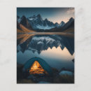 Buscar tienda de campaña postales Acampada