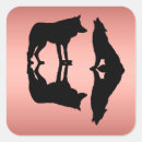 Buscar lobos pegatinas Aullido