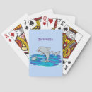 Buscar delfínes barajas de cartas Animal