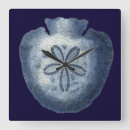 Buscar mar relojes de pared Seashell
