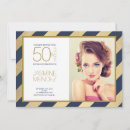 Buscar fiesta glamorosa invitaciones de cumpleaños Cincuenta y fabuloso