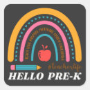 Buscar preescolar pegatinas Primer día de escuela