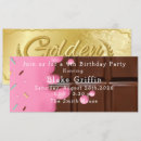 Buscar barra de chocolate invitaciones Fiesta