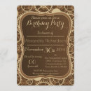 Buscar del steampunk invitaciones de cumpleaños Vintage