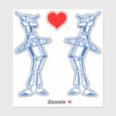 Buscar estaño pegatinas Leñador de hojalata