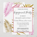 Buscar fiesta compromiso invitaciones Oro