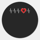 Buscar bandera de albania pegatinas Corazón