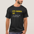 Buscar civil engineering camisetas Papá