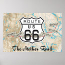 Buscar mapa de camino posters Ruta