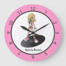Buscar bailarina relojes de pared Chica
