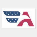 Buscar águila americana pegatinas Rojo blanco azul