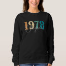 Buscar 1978 sudaderas Cumpleaños