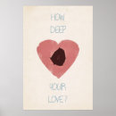 Buscar amor profundo posters Corazón