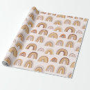 Buscar desierto papel de regalo Boho