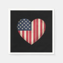 Buscar bandera americana servilletas Día de la independencia