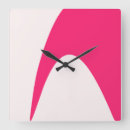 Buscar magenta relojes de pared Moda