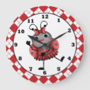 Buscar mariquita relojes de pared Dibujo animado