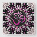 Buscar símbolo om relojes de pared Mandala
