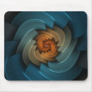 Buscar espiral azul alfombrillas de raton Naranja