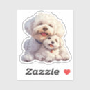 Buscar bichon frise pegatinas Cachorro