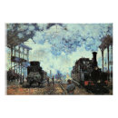 Buscar estaciones de tren posters Impresionismo