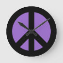 Buscar paz relojes de pared Firmar