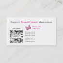 Buscar pecho tarjetas de visita Rosa