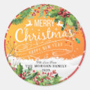 Buscar flores rojas brillantes pegatinas Alegre y brillante