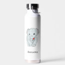 Buscar elefante lindo agua botellas Divertido