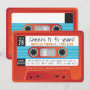 Buscar cassette tape invitaciones Retro
