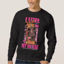 Buscar ecuestre sudaderas 6 º caballito