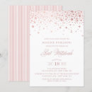 Buscar palo de rosa invitaciones Mitzvah del palo