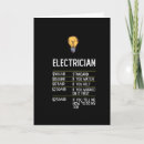 Buscar electricidad tarjetas Ingeniero