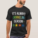Buscar snorkel camisetas Buceo con snorkel