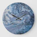 Buscar pintura abstracta relojes de pared Púrpura