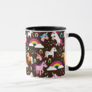 Buscar dibujo animado del unicornio tazas Bebé