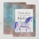 Buscar sparkly invitaciones Aqua