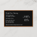 Buscar tutoring tarjetas de visita Educación