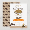 Buscar smores invitaciones Campamento