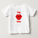 Buscar labios rojos grandes camisetas Beso