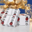 Buscar mariquita papel de regalo Rojo