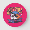 Buscar rollo relojes de pared Kawaii