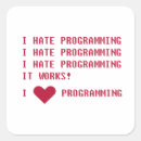Buscar programación pegatinas Software
