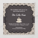 Buscar granos de café invitaciones Fiesta