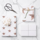 Buscar estrellas metálicas papel de regalo Elegante
