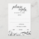 Buscar remolino tarjetas rsvp Tarjeta de respuesta